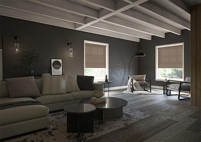Trapani, Espresso - Twist&Fit Roller Blind - Image 7